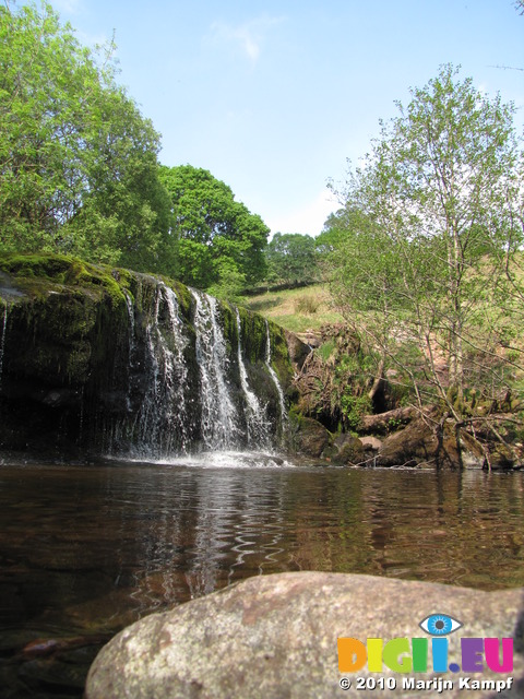 SX14559 Waterfall in Caerfanell river